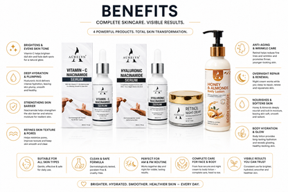 Aurelyn Festival Glow Hamper – Complete 4-Product Skincare Set | Best Gift Kit