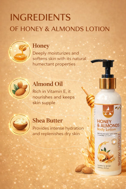 Honey & Almond Body Lotion 200ml